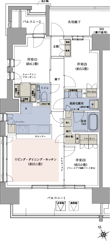 ATYPE間取り